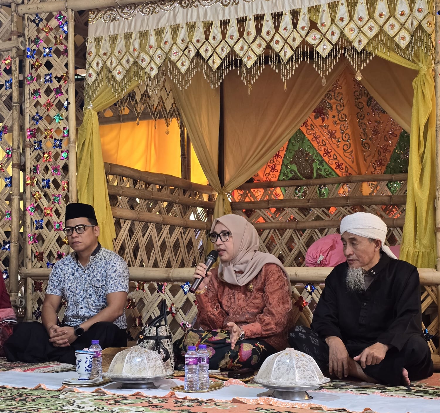Makole Baebunta Hadiri Pembelajaran Perdana Sekolah Budaya Luwu I Lagaligo Cabang Luwu Utara 