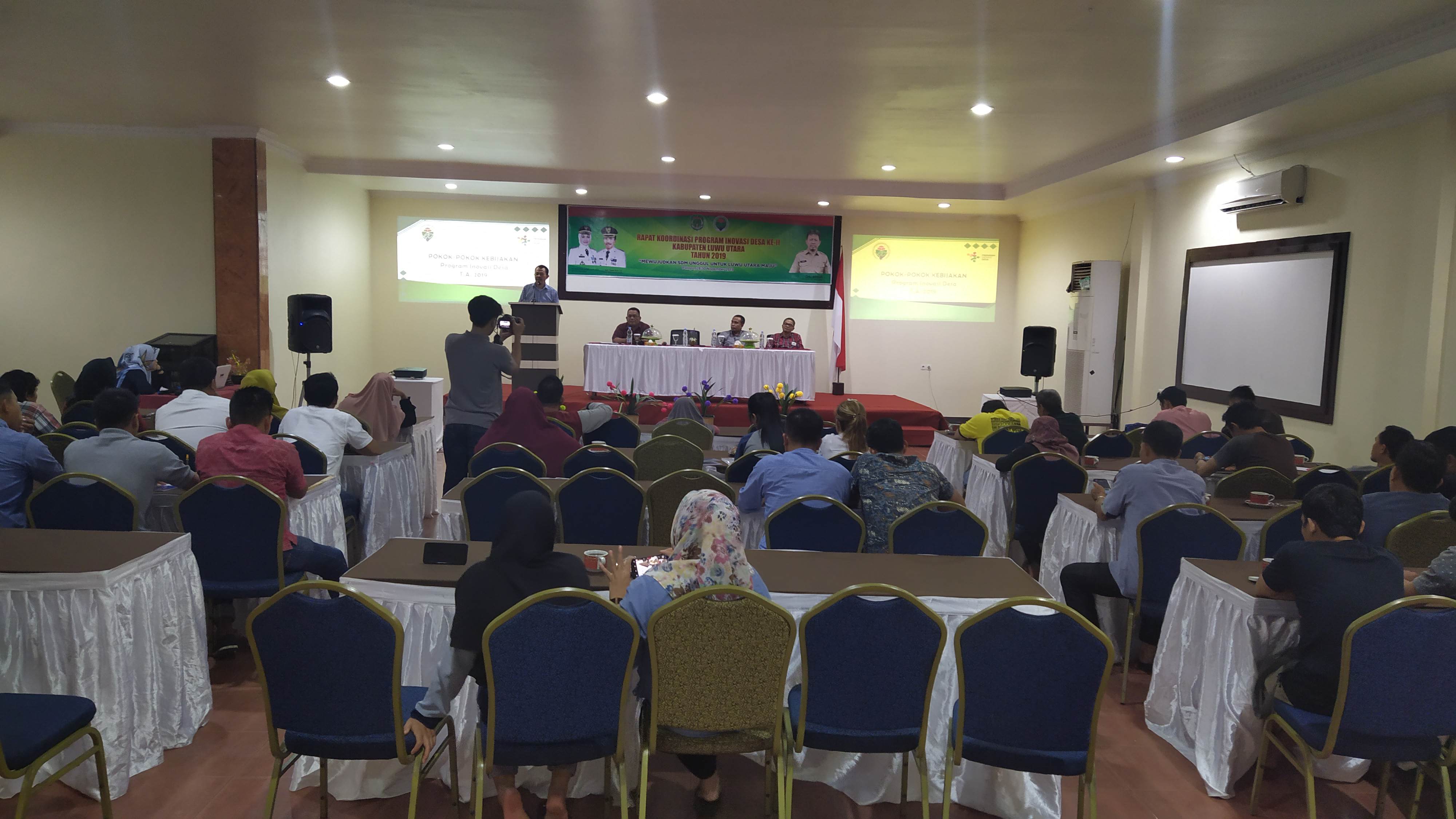 DPMD KAB. LUWU UTARA MELAKUKAN RAKOR PID