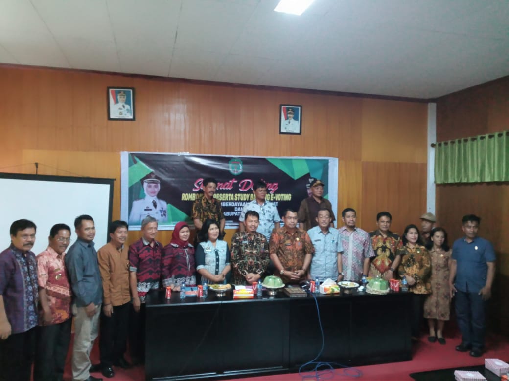 KEPALA DINAS PML TORAJA UTARA BESERTA ROMBONGAN BERKUNJUNG KE DINAS PMD LUWU UTARA